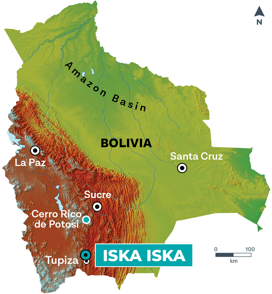 Eloro Resources Ltd Iska Iska   Bolivia Map 3 